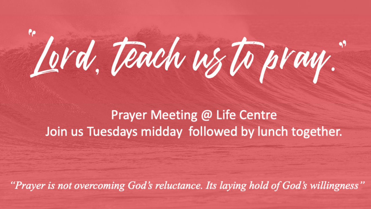 "Lord Teach us to Pray" Flyer