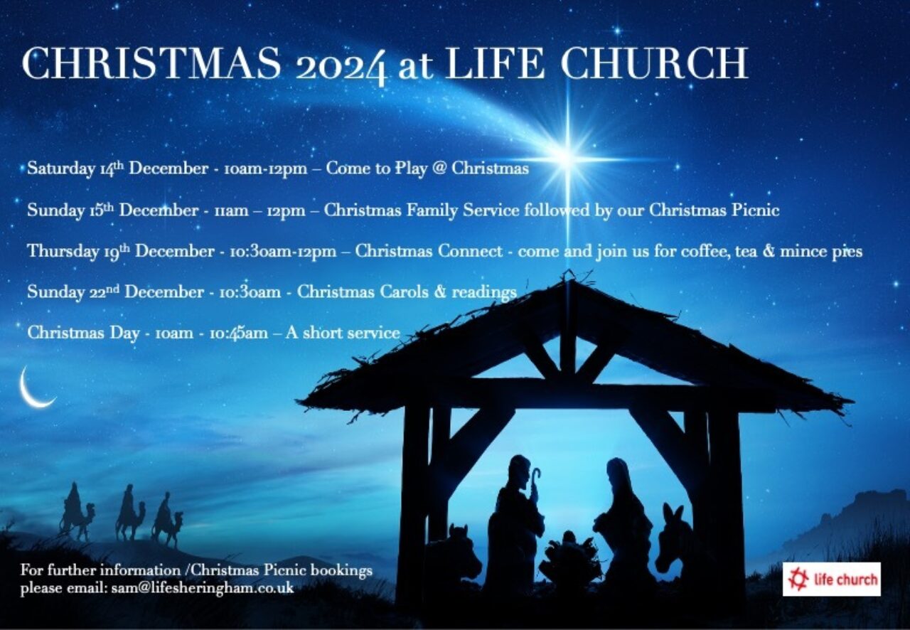 Christmas at Life Church Flyer