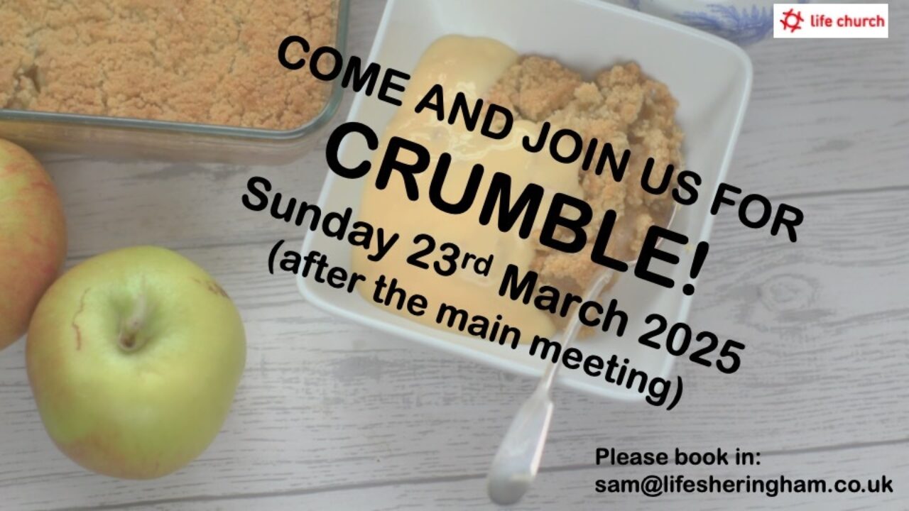 CRUMBLE! Flyer