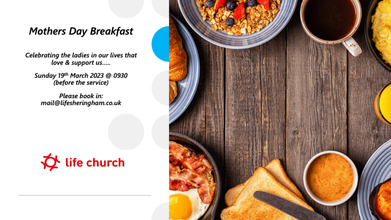 Mothers Day Breakfast Flyer