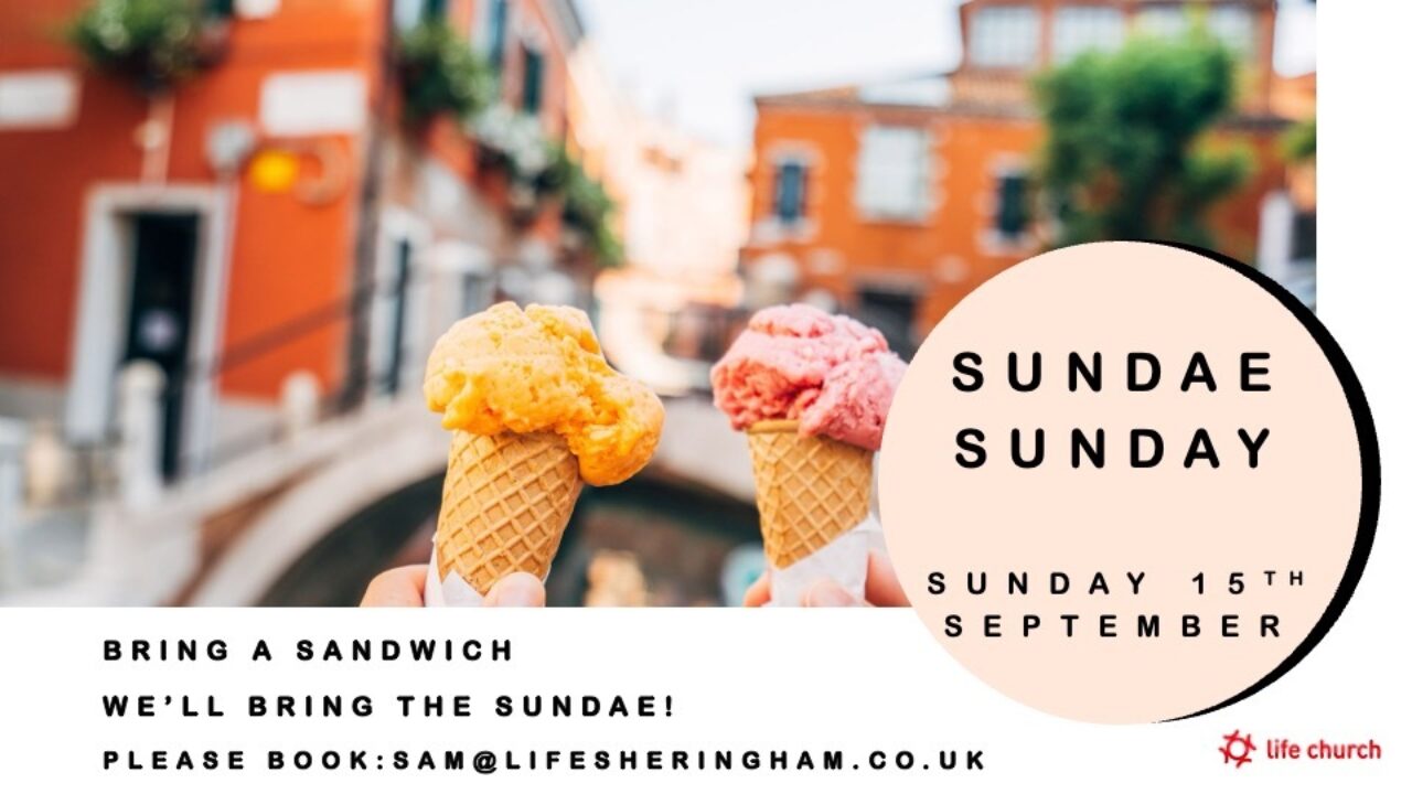 Sundae Sunday Flyer