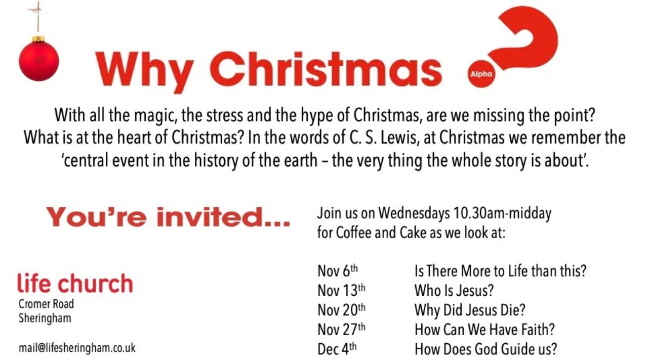 Why Christmas? Flyer